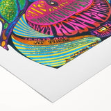 Iron Butterfly Retro Wall Art – Vintage Psychedelic Concert Print