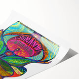 Iron Butterfly Retro Wall Art – Vintage Psychedelic Concert Print