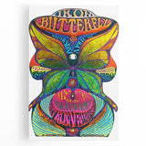 Iron Butterfly Retro Wall Art – Vintage Psychedelic Concert Print