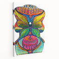 Iron Butterfly Retro Wall Art – Vintage Psychedelic Concert Print