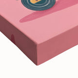 Children's Wall Decor – Cool Lion on Scooter Illustration Print