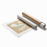 Classic Romantic Paintings: Centaurea Candidissima - Botanical Art Print