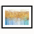 Golden Canopy Abstract – Modern Large Wall Art for Living Room