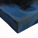 Abstract Office Wall Art - Modern Blue & Orange Corporate Decor