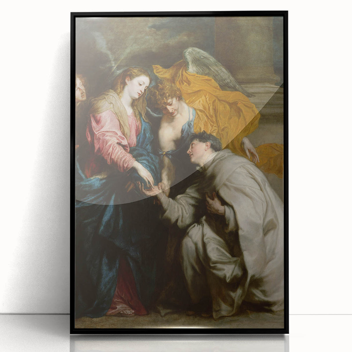 Baroque Art Floral Still Life - Classic Antique Print