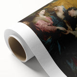 Baroque Art Floral Still Life - Classic Antique Print