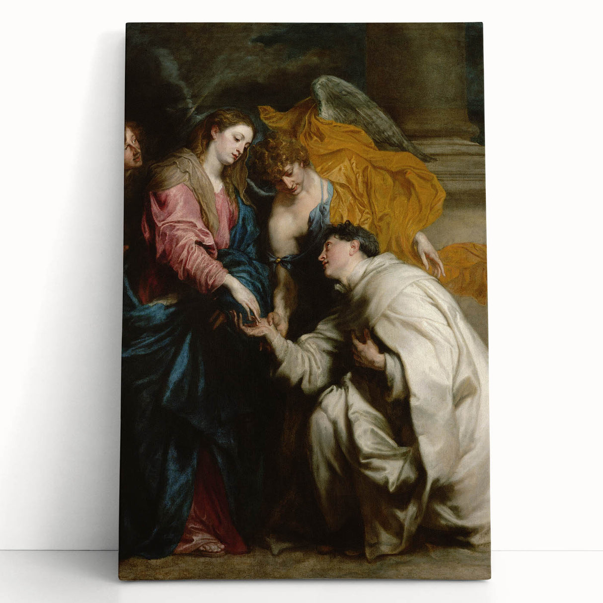 Baroque Art Floral Still Life - Classic Antique Print