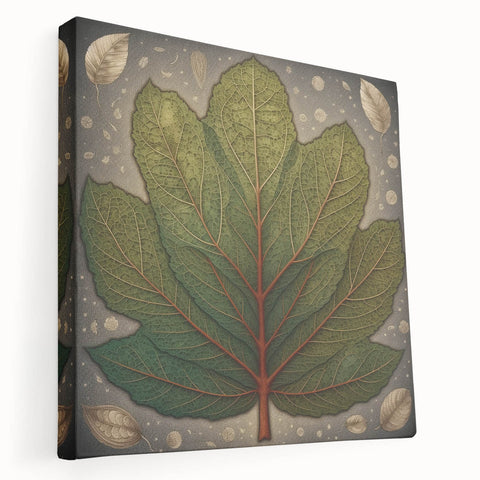 Stretched canvas wall art showcasing vibrant floral and botanical designs, highlighting intricate details and rich colors, ideal for home decor enhancement.