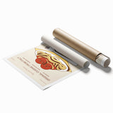 Extra large floral art on a rolled print, featuring a variety of colorful flowers.