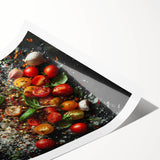 Extra large wall art featuring line art flowers in black on white, ideal for large living room spaces.