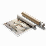 Winter Snowman Family – Heartwarming Christmas Art Prints