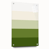 St. Patrick’s Day Wall Art - Minimalist Irish Green Gradient Print