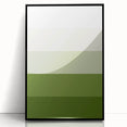 St. Patrick’s Day Wall Art - Minimalist Irish Green Gradient Print