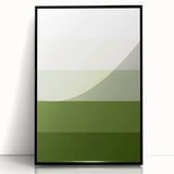 St. Patrick’s Day Wall Art - Minimalist Irish Green Gradient Print