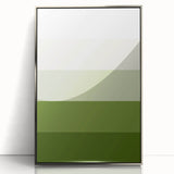 St. Patrick’s Day Wall Art - Minimalist Irish Green Gradient Print
