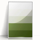 St. Patrick’s Day Wall Art - Minimalist Irish Green Gradient Print