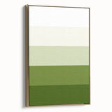 St. Patrick’s Day Wall Art - Minimalist Irish Green Gradient Print