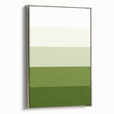 St. Patrick’s Day Wall Art - Minimalist Irish Green Gradient Print