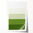 St. Patrick’s Day Wall Art - Minimalist Irish Green Gradient Print