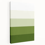 St. Patrick’s Day Wall Art - Minimalist Irish Green Gradient Print
