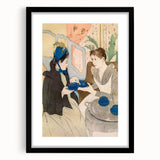 Afternoon Tea Party - Elegant Social Scene by Mary Cassatt
