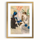 Afternoon Tea Party - Elegant Social Scene by Mary Cassatt