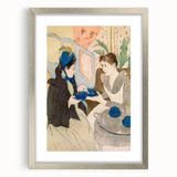 Afternoon Tea Party - Elegant Social Scene by Mary Cassatt