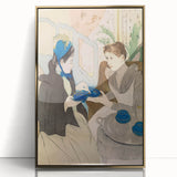 Afternoon Tea Party - Elegant Social Scene by Mary Cassatt