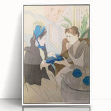 Afternoon Tea Party - Elegant Social Scene by Mary Cassatt