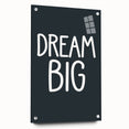 Dream Big - Boys Room Wall Art Kids Bedroom Decor
