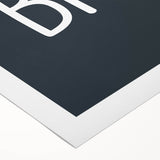 Dream Big - Boys Room Wall Art Kids Bedroom Decor