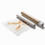 Playful Bunny on Swing Nursery Wall Art - Baby Room Decor