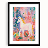 Magical Unicorn Nursery Wall Art – Acrylic Glass Art for Kids
