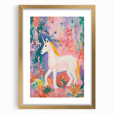 Magical Unicorn Nursery Wall Art – Acrylic Glass Art for Kids