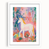 Magical Unicorn Nursery Wall Art – Acrylic Glass Art for Kids