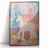 Magical Unicorn Nursery Wall Art – Acrylic Glass Art for Kids