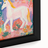 Magical Unicorn Nursery Wall Art – Acrylic Glass Art for Kids