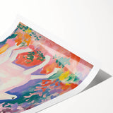 Magical Unicorn Nursery Wall Art – Acrylic Glass Art for Kids