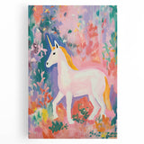 Magical Unicorn Nursery Wall Art – Acrylic Glass Art for Kids