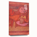 Abstract Expressionist Art - Vibrant Modern Print 'The Man of Confusion