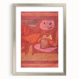 Abstract Expressionist Art - Vibrant Modern Print 'The Man of Confusion