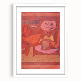 Abstract Expressionist Art - Vibrant Modern Print 'The Man of Confusion