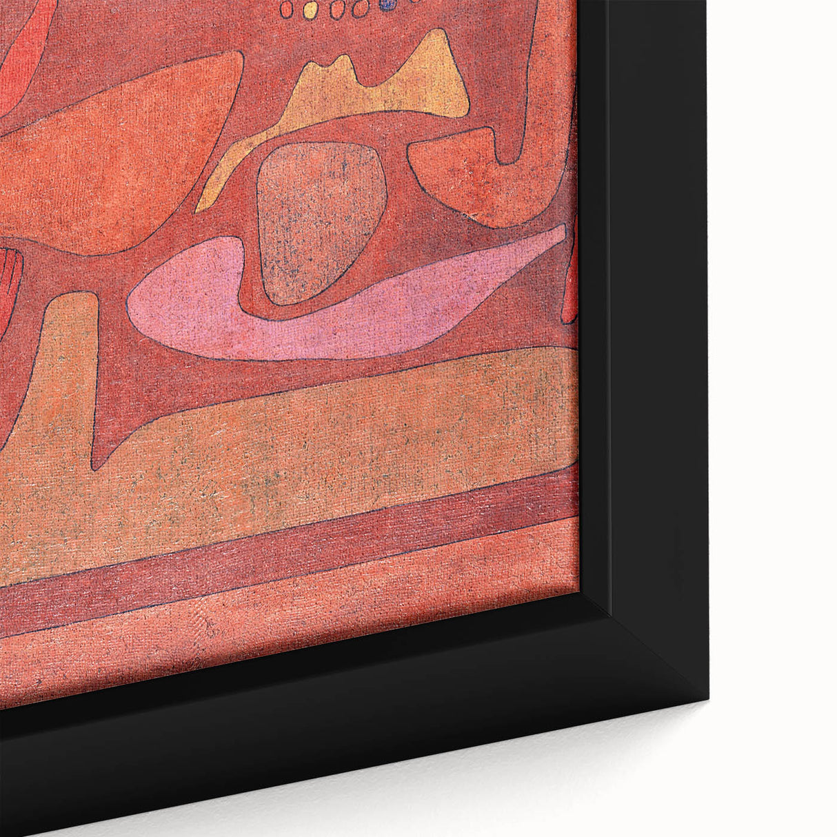 Abstract Expressionist Art - Vibrant Modern Print 'The Man of Confusion
