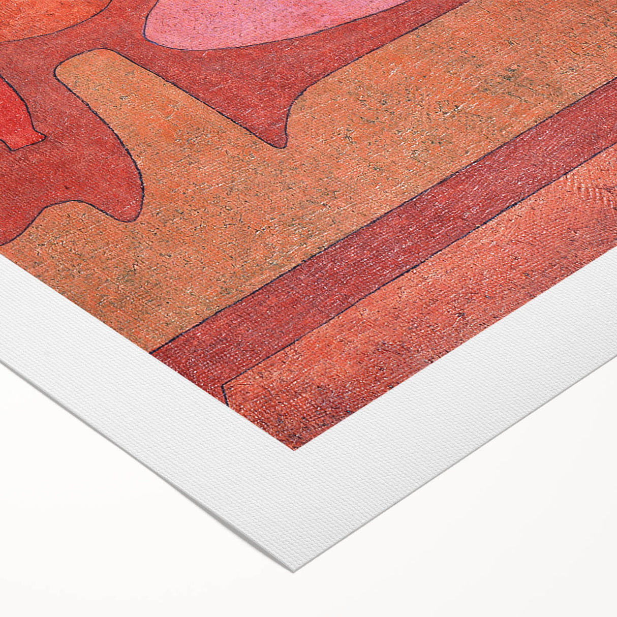 Abstract Expressionist Art - Vibrant Modern Print 'The Man of Confusion