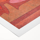 Abstract Expressionist Art - Vibrant Modern Print 'The Man of Confusion