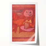 Abstract Expressionist Art - Vibrant Modern Print 'The Man of Confusion