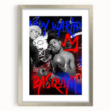 Basquiat x Warhol Pop Art Wall Art – Boxing Graffiti Canvas Print