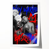 Basquiat x Warhol Pop Art Wall Art – Boxing Graffiti Canvas Print
