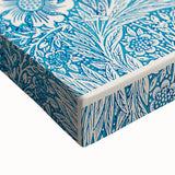 Be Kind Typography Art Print – Floral Blue Wall Decor