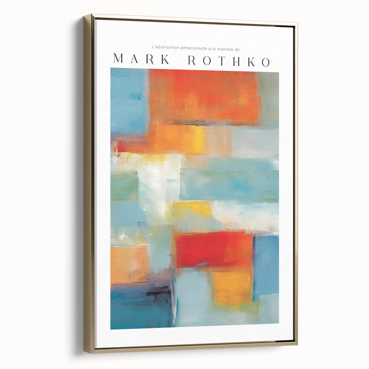 Modern landscape painting in muted black and gold tones on framed canvas, ideal for bedroom wall decor.